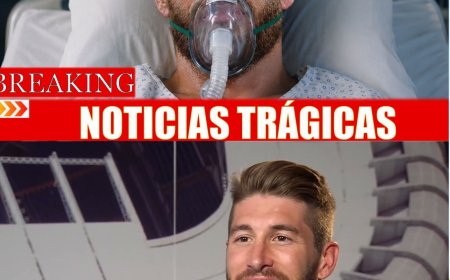A sus 40 años, la tragedia de Sergio Ramos es verdaderamente desgarradora. 