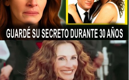 A los 56 años, Julia Roberts revela el secreto de Richard Gere en Pretty Woman