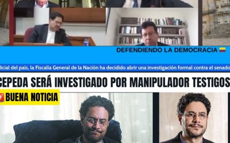 Terremoto político en Colombia: Fiscalía investiga al senador Iván Cepeda por presunta manipulación de testigos
