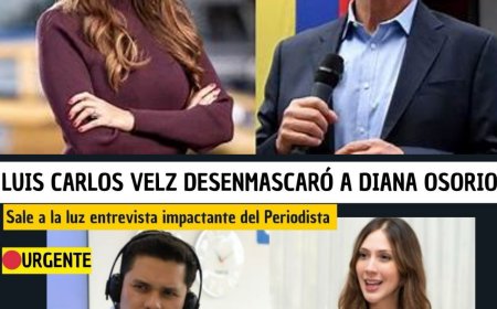La entrevista que sacudió los cimientos del quinterismo: Luis Carlos Vélez frente a Diana Osorio