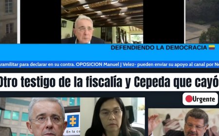 Giro radical en el juicio contra Álvaro Uribe: Testigo estrella de la Fiscalía se desmorona y pone en duda el caso