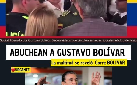 El rechazo contundente: La tensa expulsión de Gustavo Bolívar en evento público que sacude a Colombia