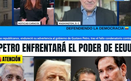 Tensión diplomática al límite: Estados Unidos eleva su advertencia al gobierno de Petro tras condena a Álvaro Uribe