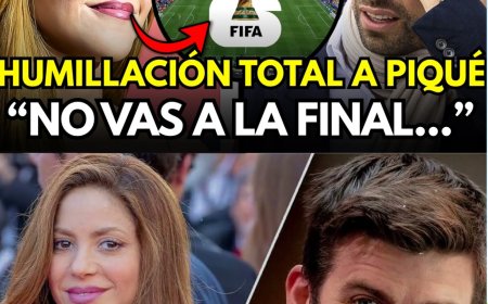 💥TREMENDO RIDÍCULO DE PIQUÉ: FIFA LE NIEGA ASISTIR A LA FINAL DEL MUNDIAL Y SHAKIRA LO HUMILLA 