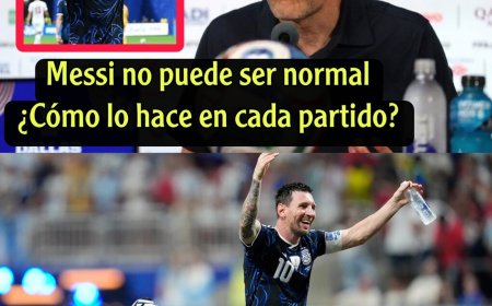 ¿Qué dijo el entrenador de Inglaterra sobre Messi después de la derrota de Argentina? 