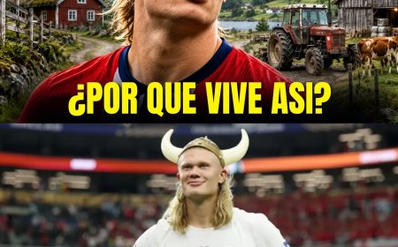 Nadie Esperaba Que Erling Haaland Viviera Así Pese A Sus 100 Millones De Dólares s