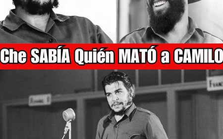 REVELADO: el ASESINO de CAMILO CIENFUEGOS y el SILENCIO que el CHE guardó hasta la muerte -e