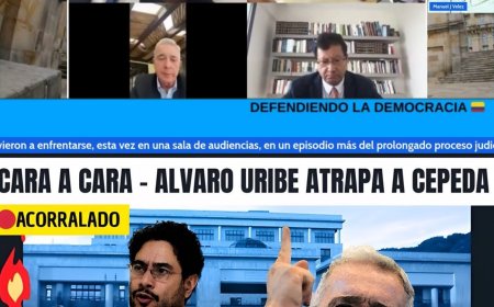 Cara a cara en el estrado: Uribe cuestiona la versión de Cepeda en una audiencia decisiva