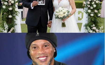 ¡Ella es la madre de mi hijo! A sus 46 años, Ronaldinho finalmente habla tras meses de espera. 