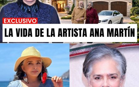 ¡Increíble! Asi VIVE ANA MARTIN en su VILLA a los 80 AÑOSs