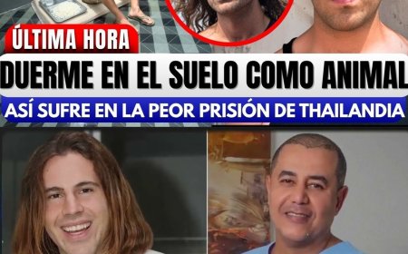Daniel Sancho: Así es su Vida REAL hoy en la Cárcel más Peligrosa de Tailandia a