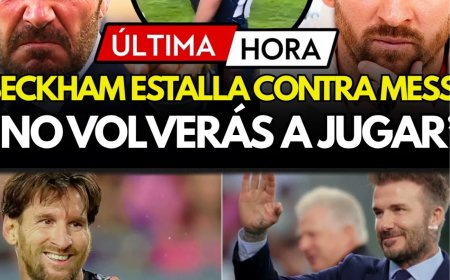 🚨¡ÚLTIMA HORA! BECKHAM ESTALLA Y EXPULSA A MESSI DEL INTER DE MIAMI POR ESTO GESTO QUE NADIE VIÓ 