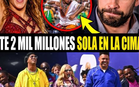 ¡BOMBAZO! 💥 SHAKIRA HACE HISTORIA ante 2 MIL MILLONES en la FINAL del Mundial… y CALLA a TODOS
