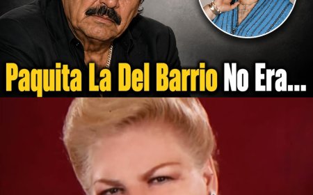 A sus 86 Años, el Esposo de Paquita la del Barrio Rompe el Silencio y Revela una Triste Verdad 