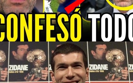 ZIDANE : La Verdad Salió A La Luz 