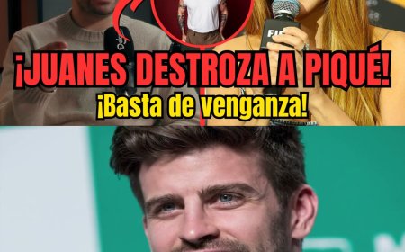 ÚLTIMA HORA: JUANES rompe silencio y HUMILLA a Piqué por ATACAR a Shakira otra vez 