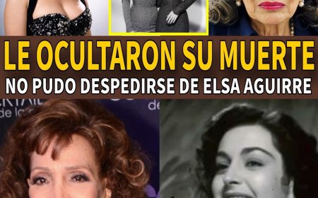 MARÍA VICTORIA: Le OCULTARON la muerte de ELSA AGUIRRE... y así SUFRIÓ su vida a