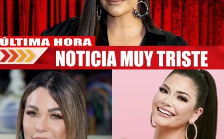 HACE 1 HORA: Triste noticia sobre Ana Patricia Gámez - ¡Intenta no llorar mientras miras! s