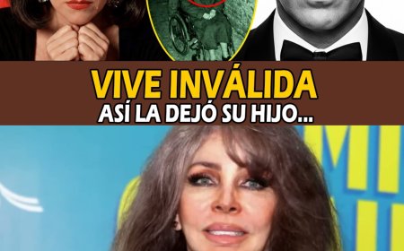 Verónica Castro: La noche que su propio hijo la pateó hasta dejarla INVÁLIDA... Triste verdad