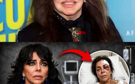 Tragedia en el espectáculo: Verónica Castro hospitalizada de emergencia tras brutal agresión de su hijo Cristian