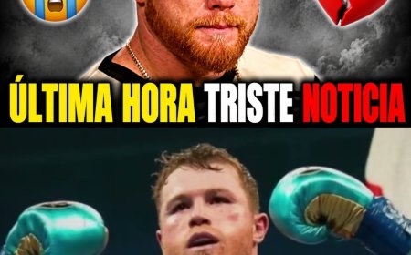 😢 ÚLTIMA HORA: El Trágico Final de Canelo Álvarez Confirmado.