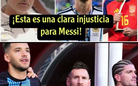 ¡La Explosiva Declaración de Mourinho sobre Messi tras la derrota de Argentina ante España!  