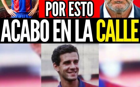 JULIO ALBERTO : CONFESO LLORANDO LO QUE VIVIO EL IDOLO DEL BARCELONA 