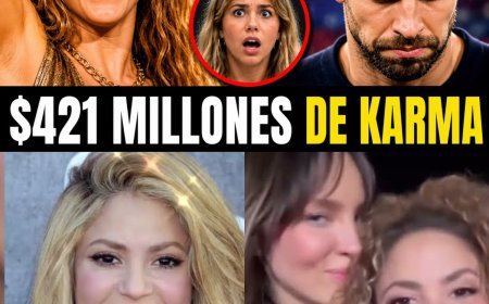 ¡BOMBAZO! SHAKIRA ROMPE RÉCORD GUINNESS: $421 MILLONES… mientras PIQUÉ se HUNDE en el SILENCIO 💥 