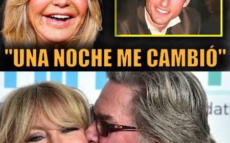 Goldie Hawn confiesa a sus 79 años “él era el único que podía hacerme eso” 