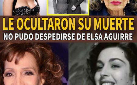MARÍA VICTORIA: Le OCULTARON la muerte de ELSA AGUIRRE... y así SUFRIÓ su vida 