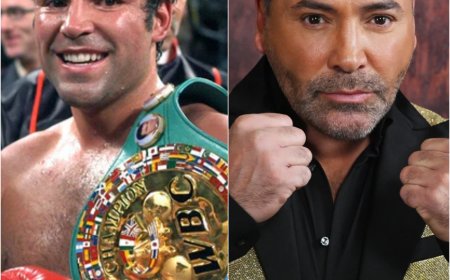 OSCAR DE LA HOYA: CONFESÓ LLORANDO QUE LE REGALÓ SU PROPIA HIJA A LOS KARDASHIAN