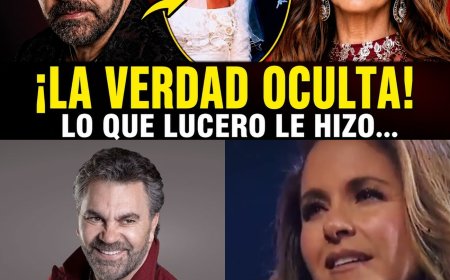 El Secreto Más Oscuro de Televisa: Cómo el "Matrimonio Perfecto" con Lucero Aniquiló la Carrera de Manuel Mijares.