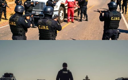 El CJNG le cerró el paso al que reparte el refresco… el chofer se bajó tranquilo y todo cambió 