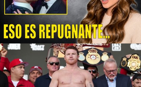¡No lo aguanto más! La esposa de Canelo Álvarez admite que vivir con él es una pesadilla.