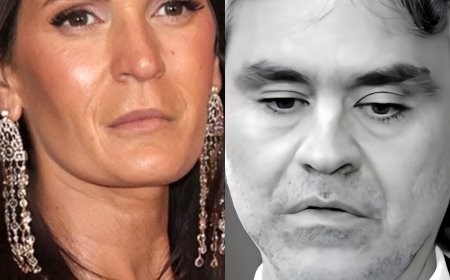 Tras el TRÁGICO diagnóstico de Andrea Bocelli, su esposa se despide. e