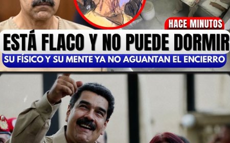 La Nueva Vida de Nicolás Maduro en la Cárcel: Aislado, Más Delgado y Sin Privilegios