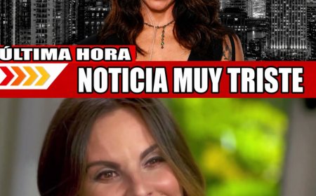 HACE 7 MINUTOS: Triste noticia sobre Kate del Castillo, de 53 años. ¡Intenta no llorar mient la ves! 