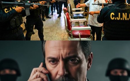 Sicarios Entraron A La Barbería Del Centro A Cobrar Piso… El Viejo estaba Afilando La Navaja 