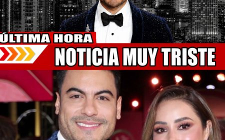 HACE 8 MINUTOS: ¿Qué le pasó a Carlos Rivera a los 40 años? ¡Intenta no llorar al verlo! 
