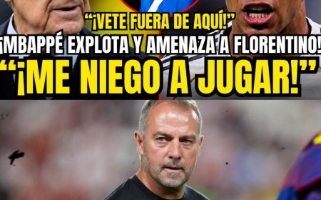 ¡LÍO EN MADRID! FLORENTINO EXPLOTA: ¡ECHA A VINICIUS Y AMENAZA A MBAPPÉ TRAS NUEVO FICHAJE BOMBA! 