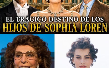 El Trágico Destino de los Hijos de Sophia Loren: La Historia Que Nadie Esperaba a