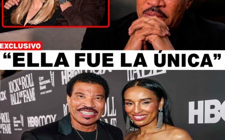 A los 77, Lionel Richie confiesa que ella fue el amor de su vida 