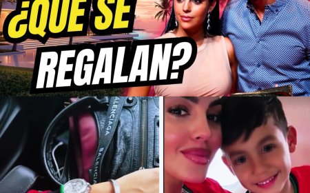 Éstos son los 10 REGALOS de Georgina a Cristiano que DEMUESTRAN su amor MILLONARIO 
