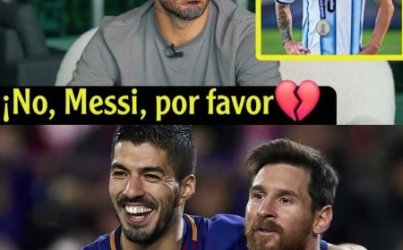 EL EMOCIONANTE PEDIDO DE LUIS SUÁREZ A MESSI DESPUÉS DE QUE ÉL DIJERA QUE VA A PARAR! 