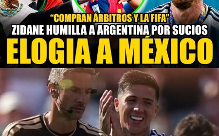 🚨ZIDANE DESTROZA A ARGENTINA POR CORRUPCIÓN EN EL MUNDIAL 2026 Y DEFIENDE A MÉXICO POR JUEGO LIMPIO
