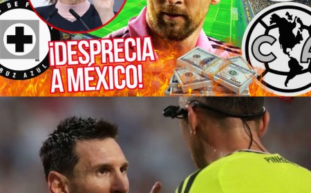 ¡LE FALTÓ el RESPETO! ¡MESSI DESTRUYE a la LIGA MX! 