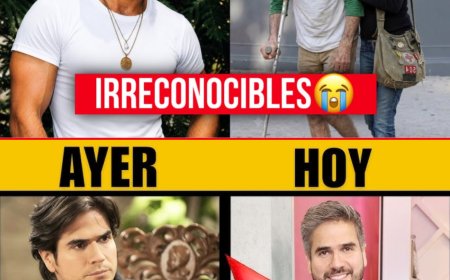 MIRA 10 GALANES DE TELEVISA DE LOS AÑOS 70 Y 80 QUE NADIE RECONOCERÍA HOY 