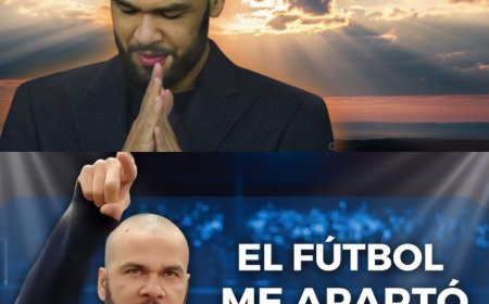 Dani Alves y su testimonio más impactante: "Dios me levantó de la tumba"