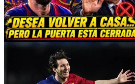 🚨¡TRAICIÓN A MESSI! QUIERE VOLVER AL BARÇA Y LAPORTA LO RECHAZA 