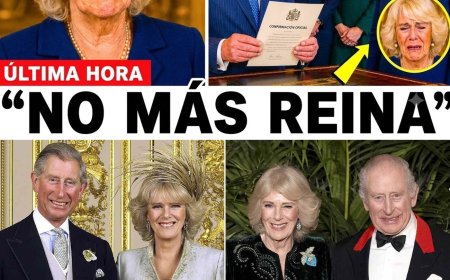 HACE 1 MINUTO: El rey Carlos CONFIRMA que Camila ha sido oficialmente excluida de todas las .s